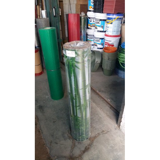 Dijual Fiber pagar motif bambu atau fiber penutup pagar motif bambu DiskoN