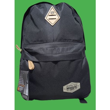 tas sekolah laki-laki Tas gendong pria - tas gendong polos - tas backpack hitam - tas kuliah