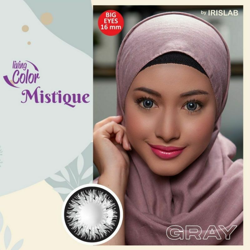 Softlens LIVING COLOR MISTIQUE 16 MM by IRISLAB / WARNA BLACK