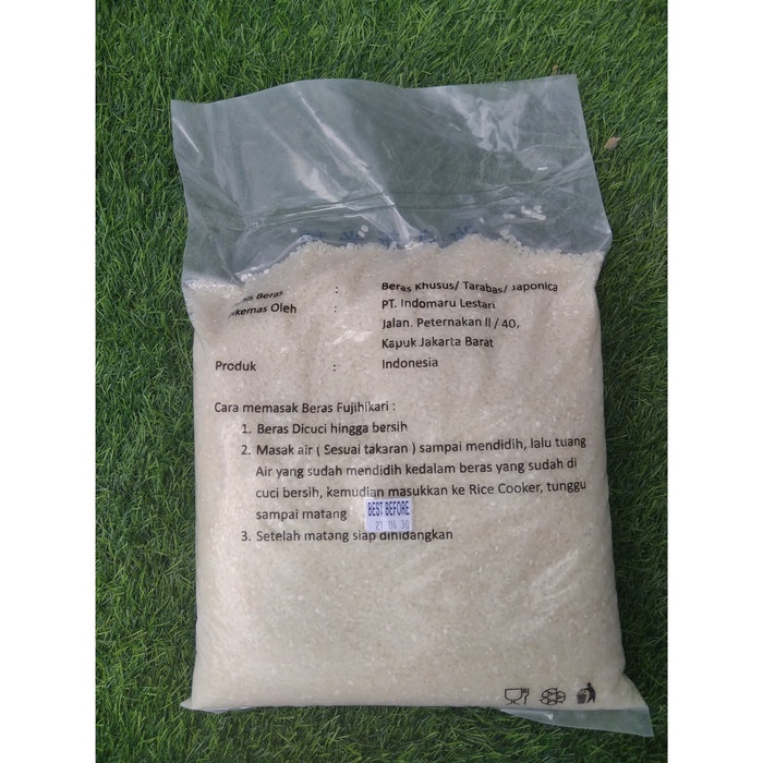 

gr20111r Beras Jepang (Fuji Hikari Rice) Kemasan 2.5 Kg Sv012Ss