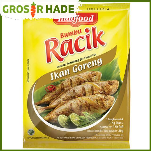 

Racik ikan goreng Pasar Bandung Murah