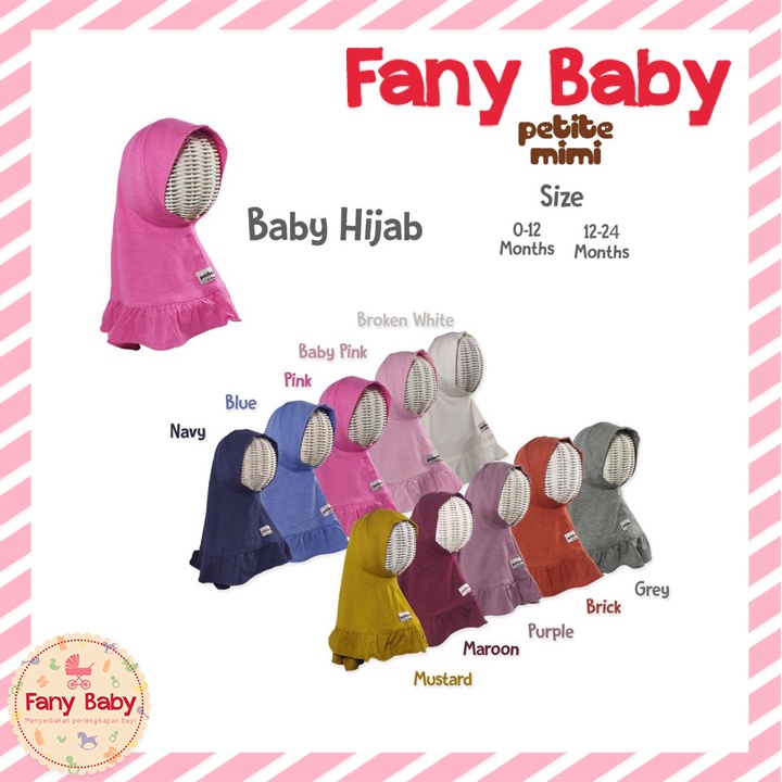 PETITE MIMI HIJAB BAYI REMPEL - JILBAB BAYI