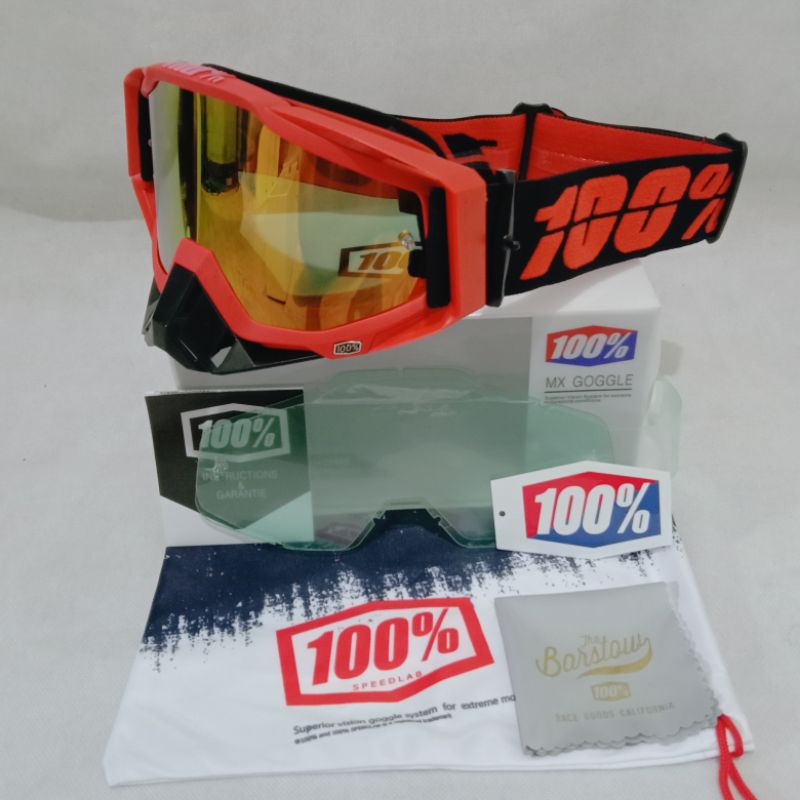 kacamata cross trail 100 orange