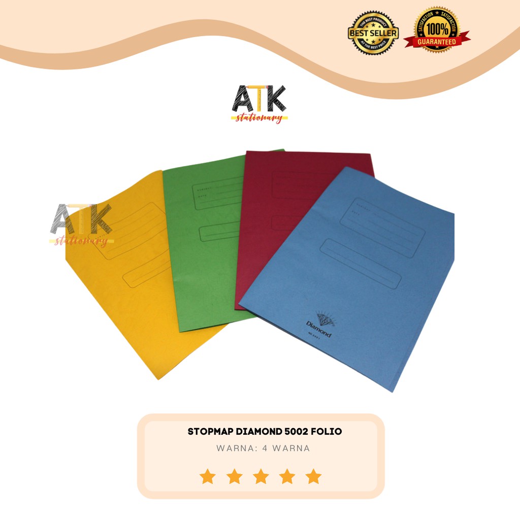 

StopMap/ Map Diamond 5002 Folio Map Kertas atk