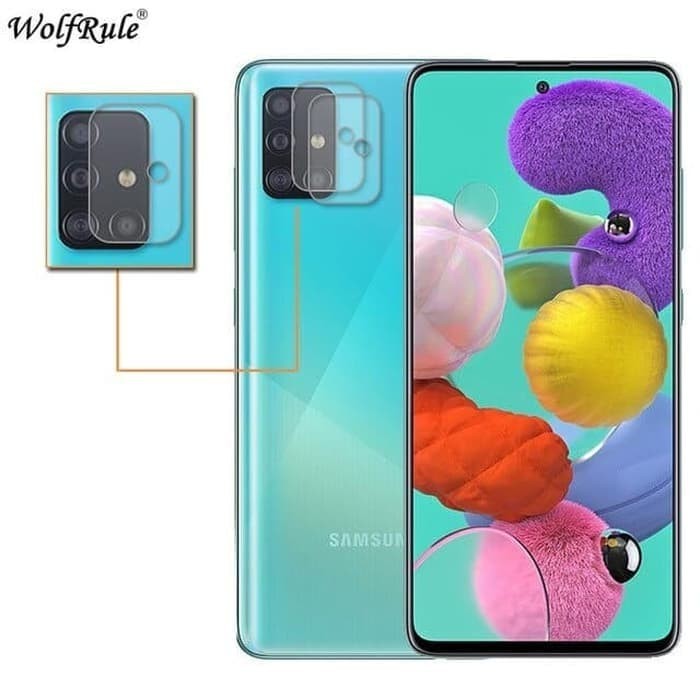 SAMSUNG A51 A71 Tempered Glass Camera Anti Gores Kamera Bening