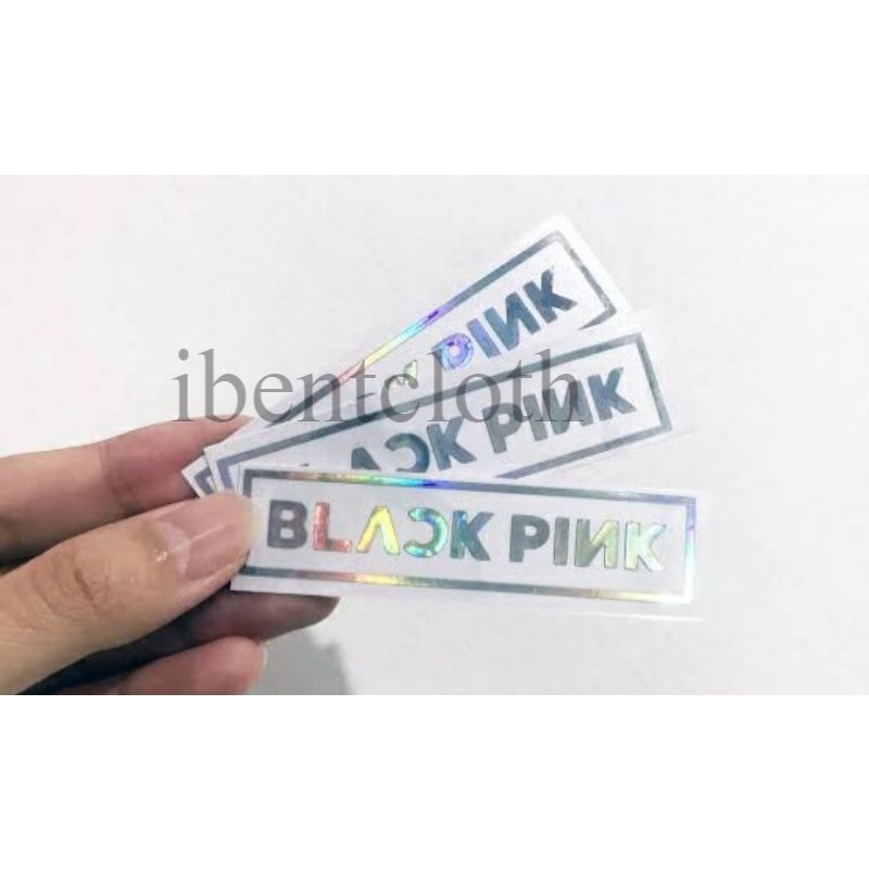 

STICKER BLACK PINK HOLOGRAM