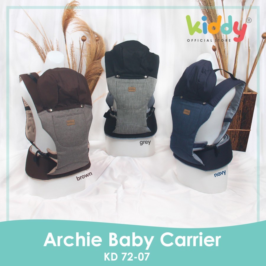 Kiddy Archie Baby Carrier / gendongan bayi 7207