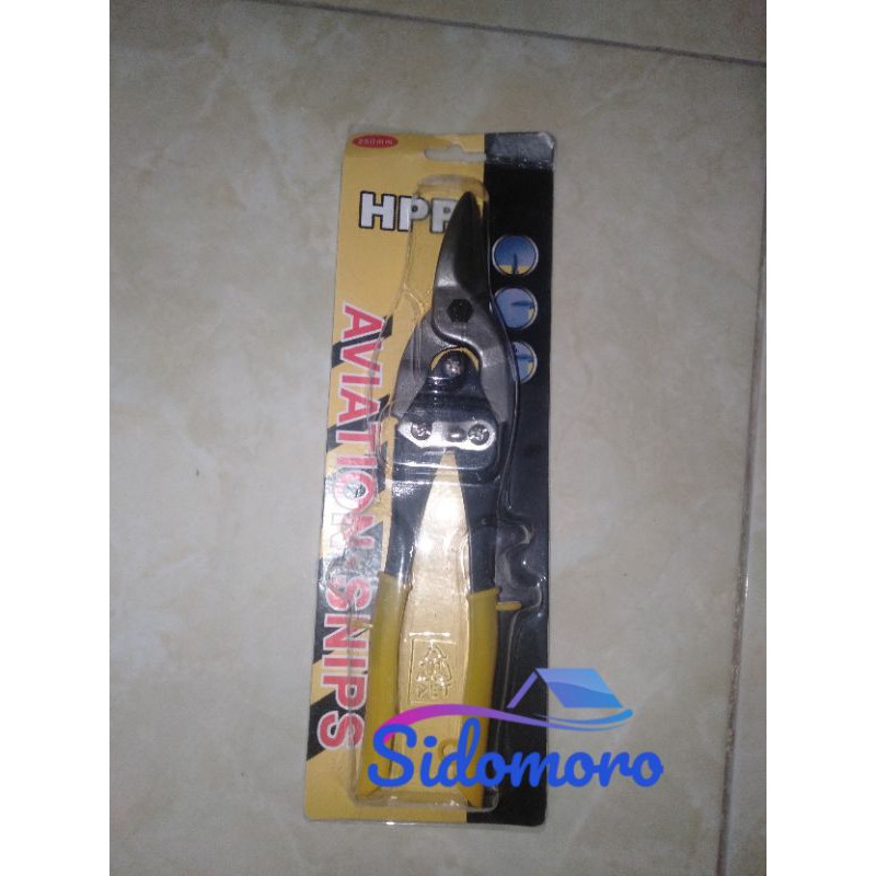 

gunting seng / gunting baja ringan 10in