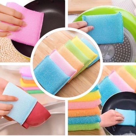 Spon Cuci Piring Super Magic Sponge Dish/Kuat Tahan Lama