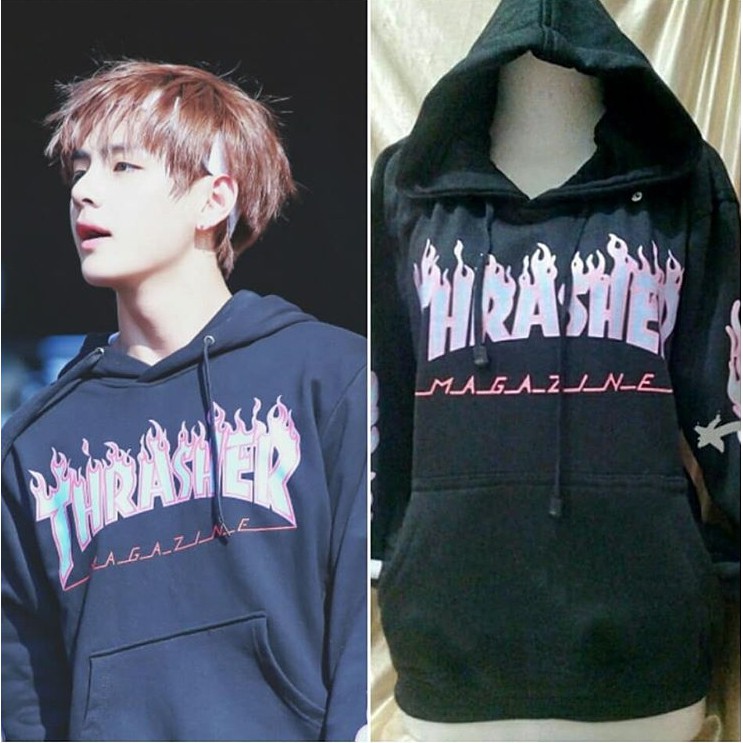 bts thrasher hoodie