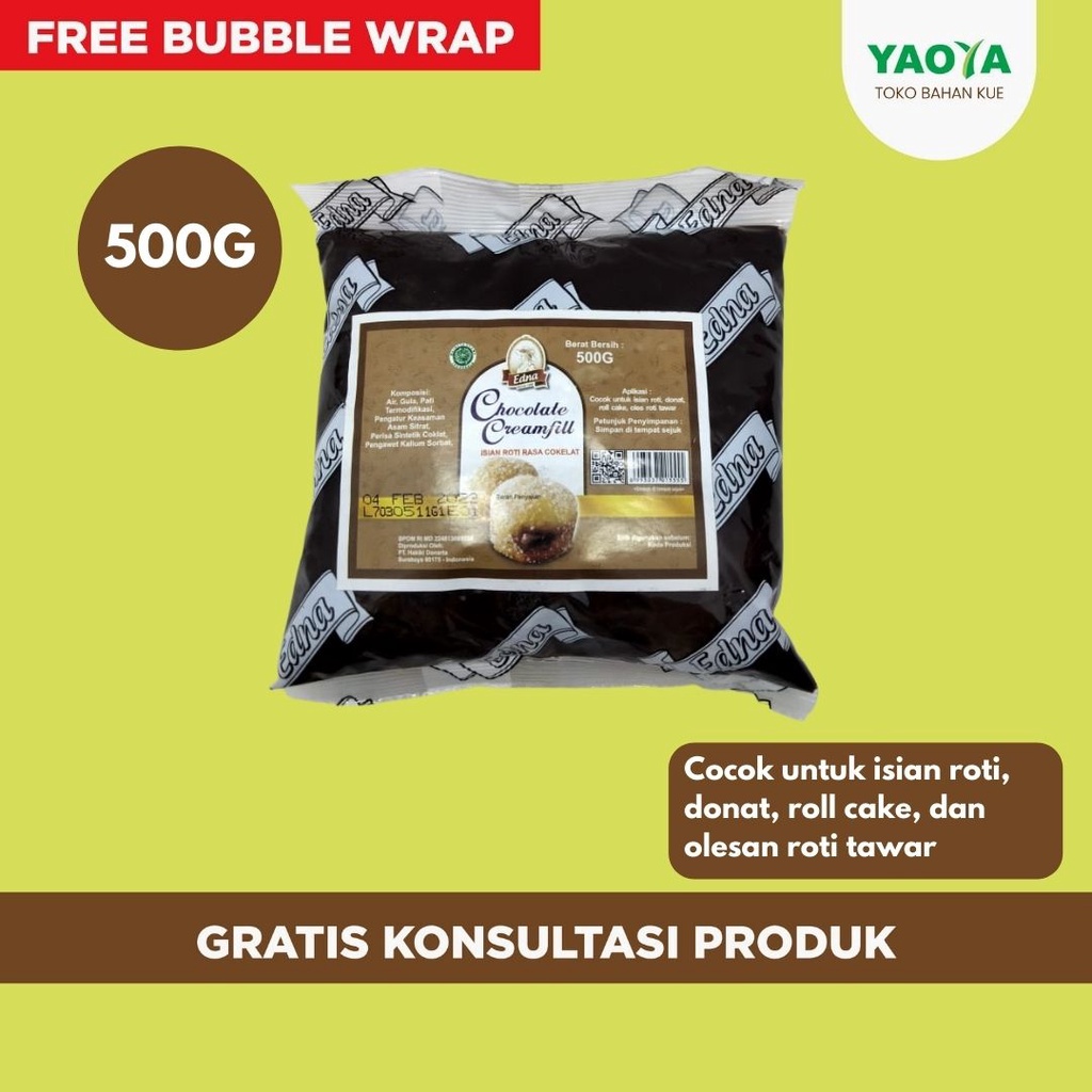 

EDNA CREAMFILL 500G COKELAT