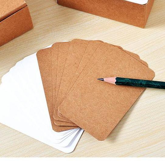 

12.12 FLASH SALE BLANK CARD CRAFT PAPER / KARTU KOSONG KERTAS VINTAGE. ♦♥