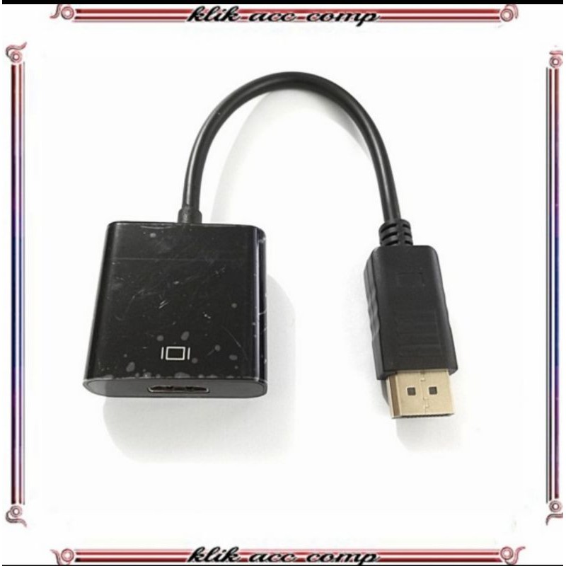 Converter Display port to hdmi (dp to hdmi)/Kabel display port to hdmi adapter