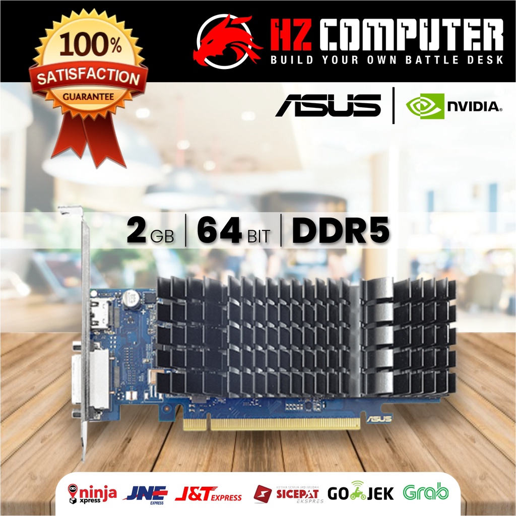 ASUS GT 1030 2GB | GDDR5 | 64-Bit | GT1030 | NVIDIA | GeForce