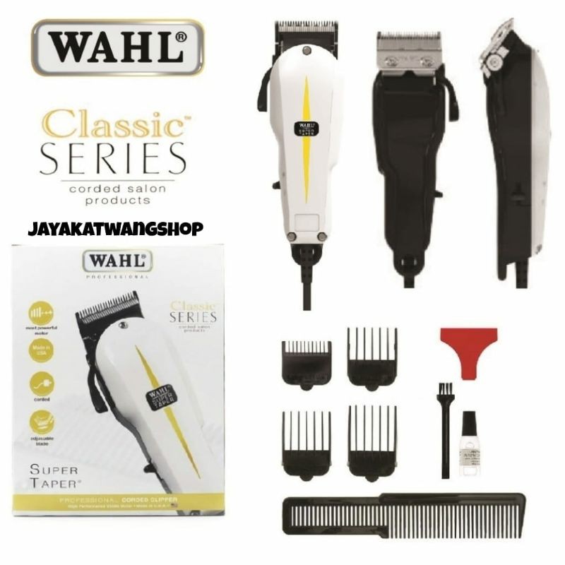 WAHL Classic Series SUPER TAPER Professional Corded Hair Clipper