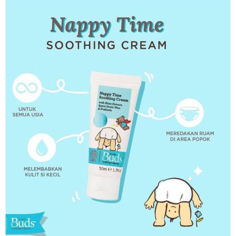 BUDS NAPPY TIME SOOTING CREAM