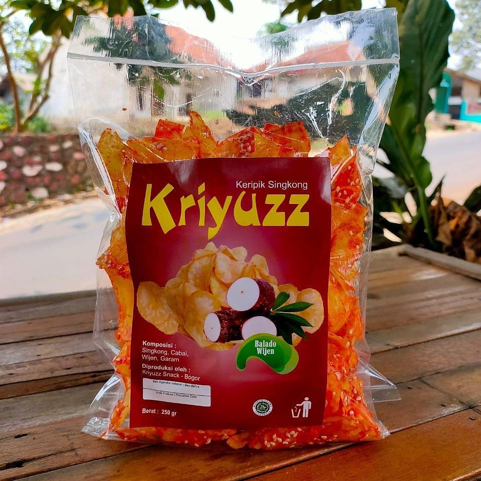 

Kriyuzz Keripik Singkong Balado Wijen