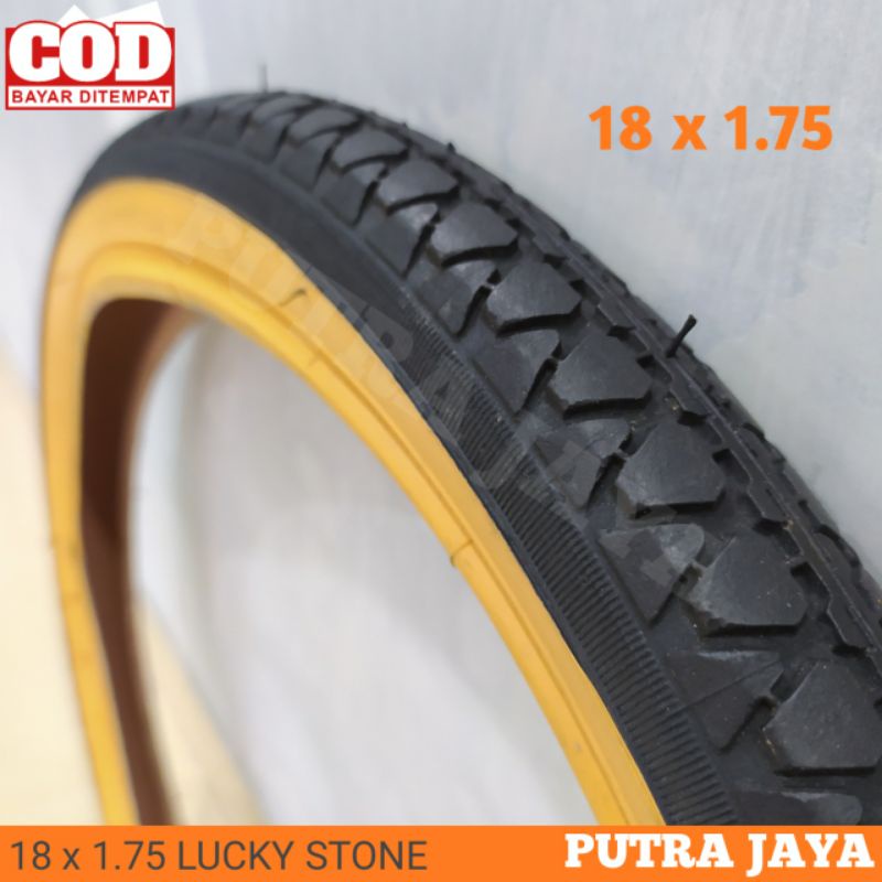 Ban Sepeda anak 18 x 1 75 / 18 x 1.75 Lucky stone Ban Luar ukuran 18 Sepedah anak mini cewe cowo BMX