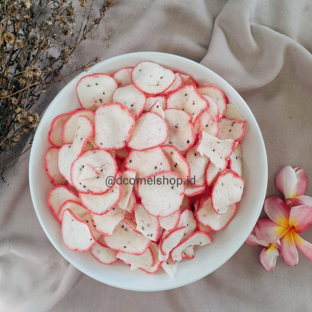 

Keripik Kerupuk Buah Naga D'Comel 125 gram