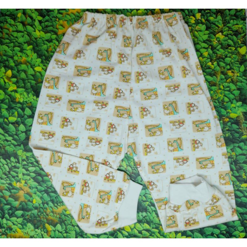 Celana Panjang Bayi Motif/Putih Polos no.20-24