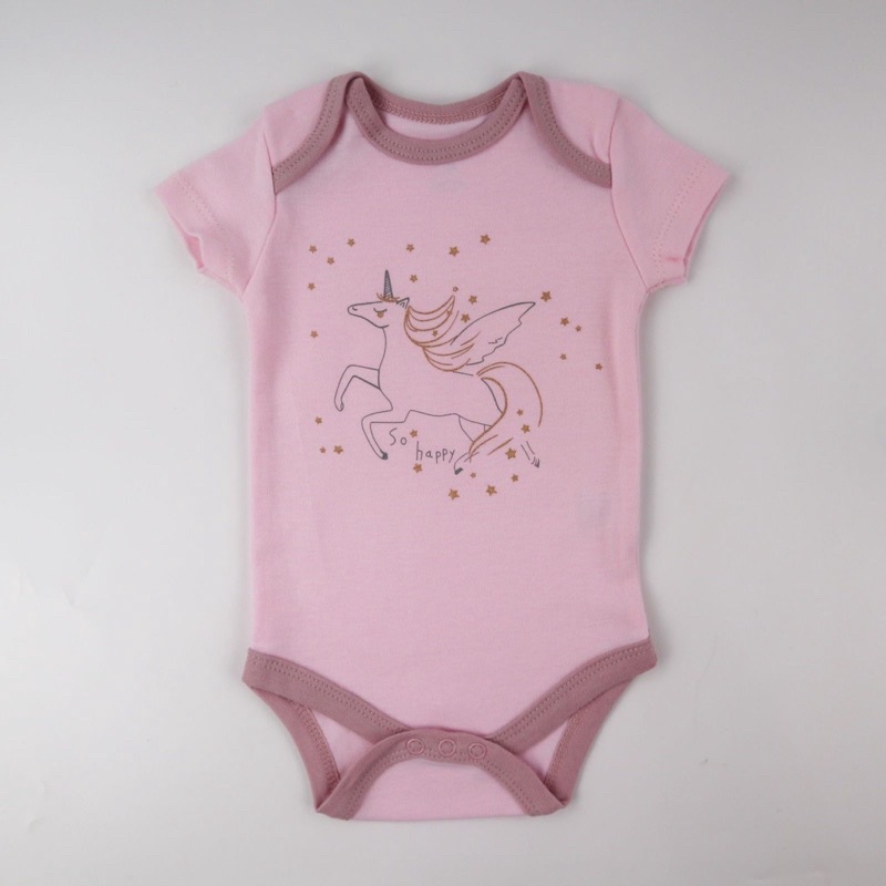 BABY K2 - Bodysuit Baby isi 5 Pcs Motif So Happy