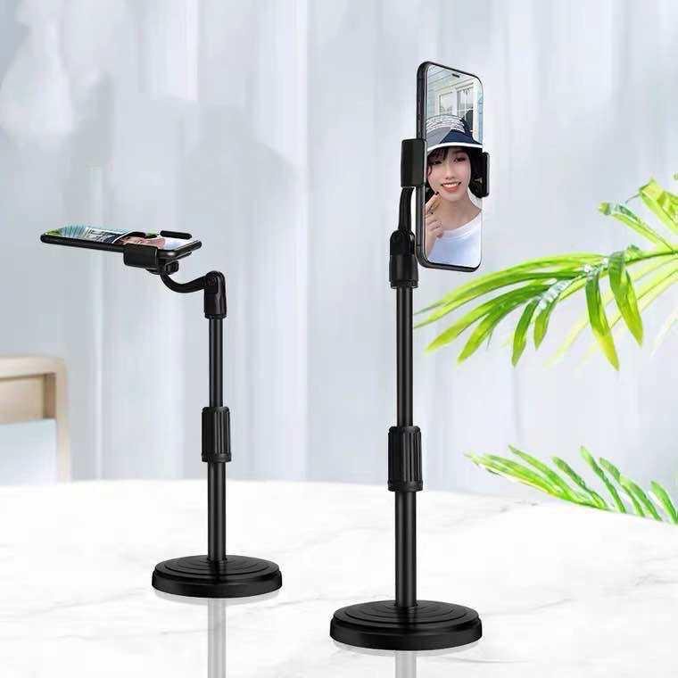 Stand Holder Hp Penyangga Broadcasting putar 360 Pegangan Hp Berdiri Duduk Tiktok