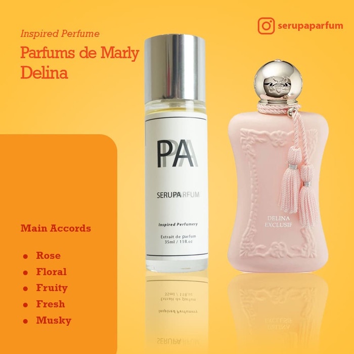 SERUPA PARFUM DELINA DE MARLY-inspired-WANITA