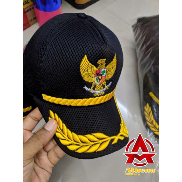 Topi Garuda padi kapas jaring. Kualitas Terbaik