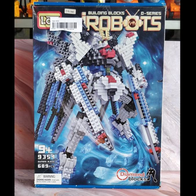 Lego Brick Block Gundam Diamond Block 689Pcs