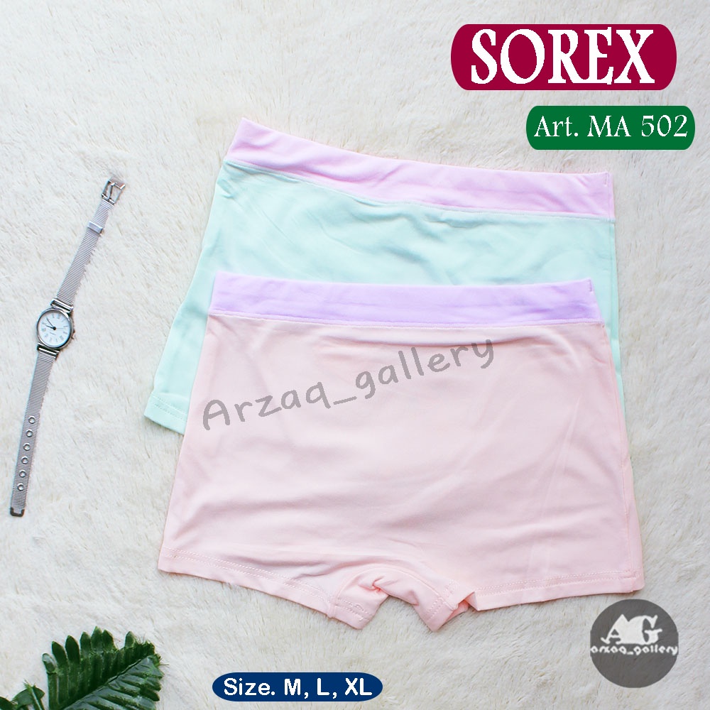 Boxer Sorex Kids MA 503/502 | Celana Dalam Anak Perempuan Boxer Motif Sweetie Cat