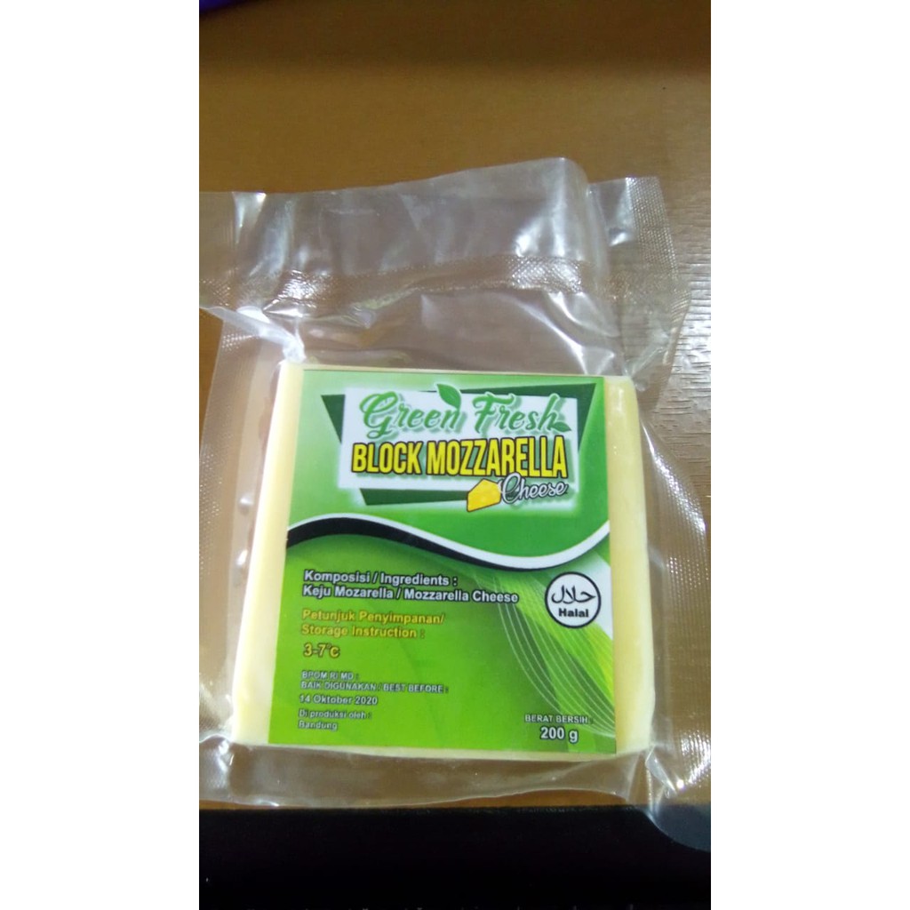 

Green Fresh || block mozarella || keju mozarella || 200gr
