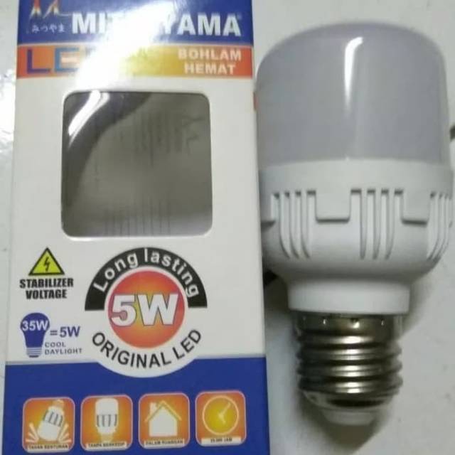 Bohlam LED 5 Watt Premier lll MS-7905 MITSUYAMA