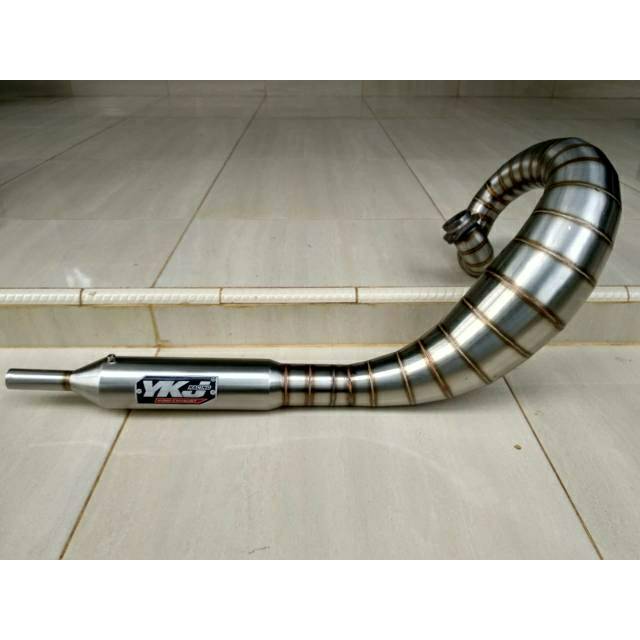 Knalpot RX King Lobster Stainless YKJ Racing Suara Super Garing Anti Karat Original YKJ Racing