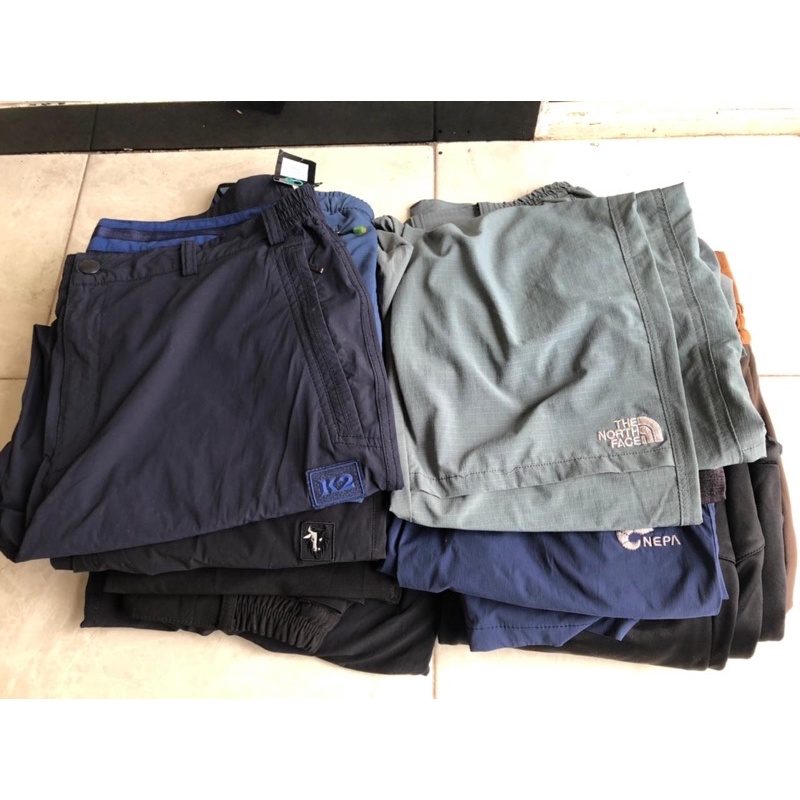 Celana outdoor borongan 13pcs second