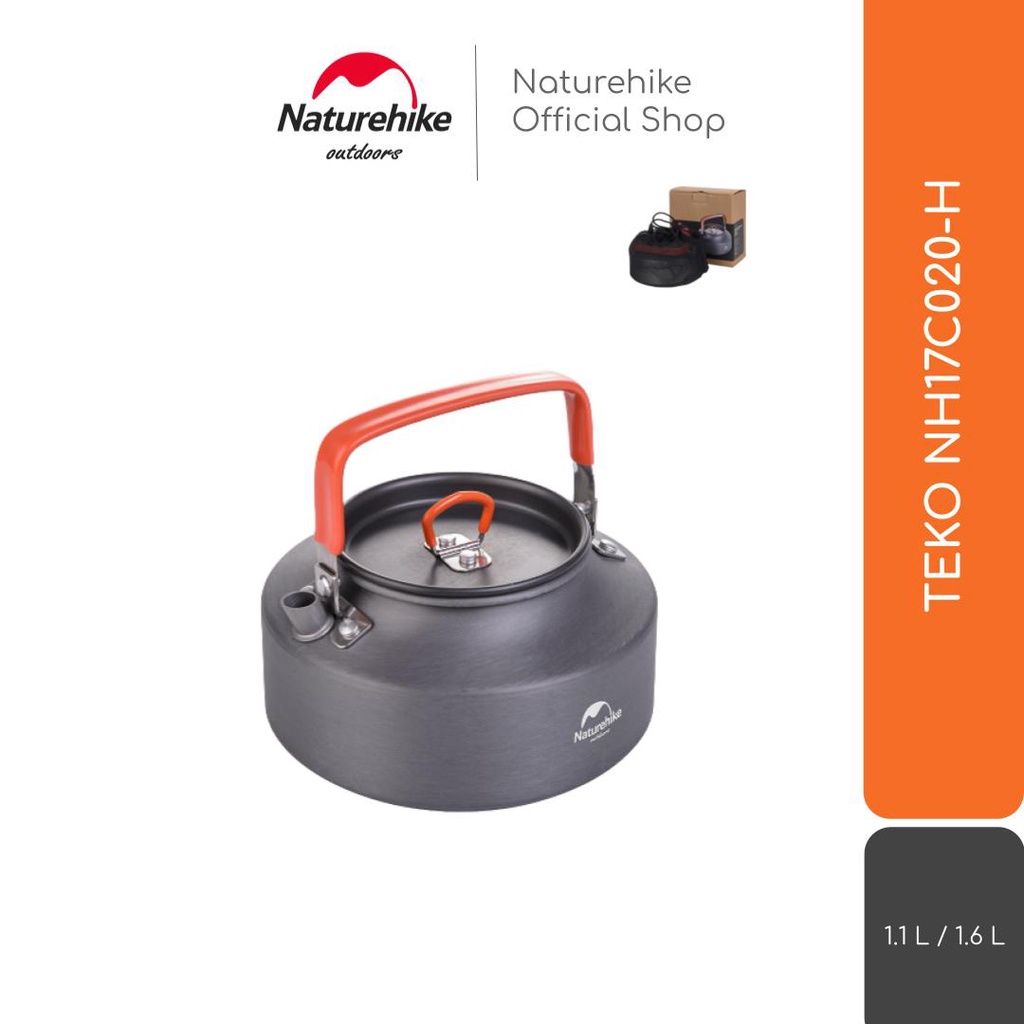 Naturehike Teko Nh17C020-H Ketel Ceret Panci Cooking Set Camping