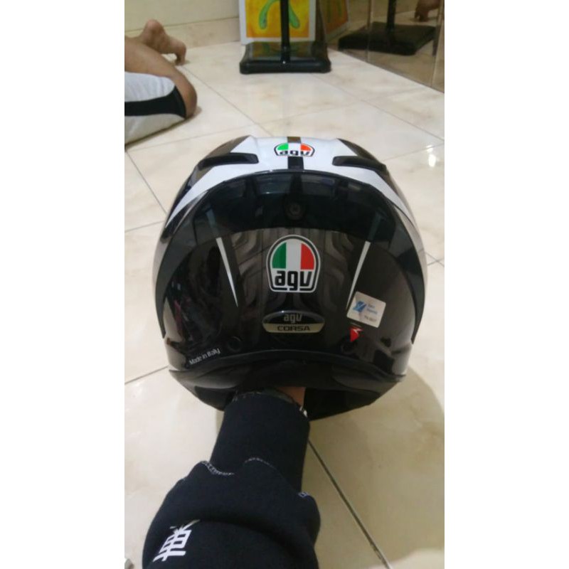 AGV CORSA BLACK CIRCUIT