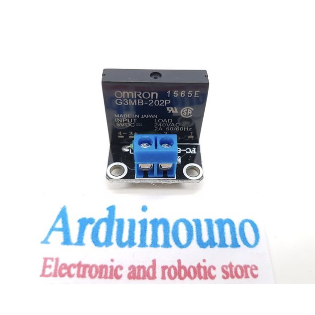 5V 1 Channel OMRON SSR Low Level Solid State Relay Module 250v 2A G3mb