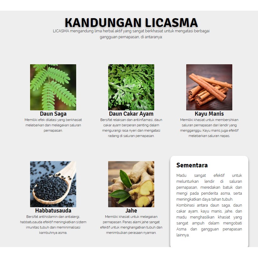 Licasma BPOM Madu Herbal 100% Original obat Asma TBC & Paru paru basah batuk kronis sesak nafas COD-3