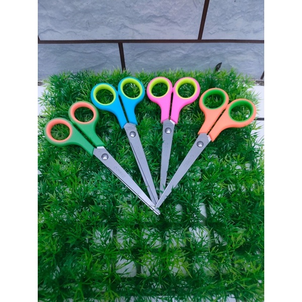 Gunting besar isi 12pcs uk 6inch Emigo/ gunting warna Emigo EML - 865TC