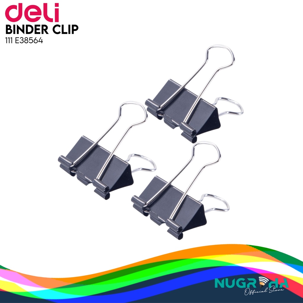 

PENJEPIT KERTAS / BINDER CLIP 111 DELI E38564