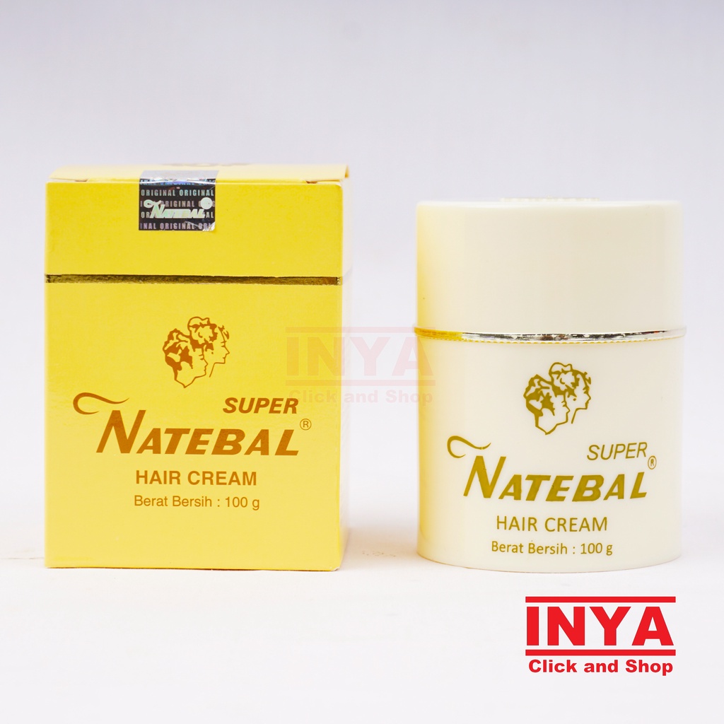 SUPER NATEBAL HAIR CREAM 100gr - Minyak Rambut