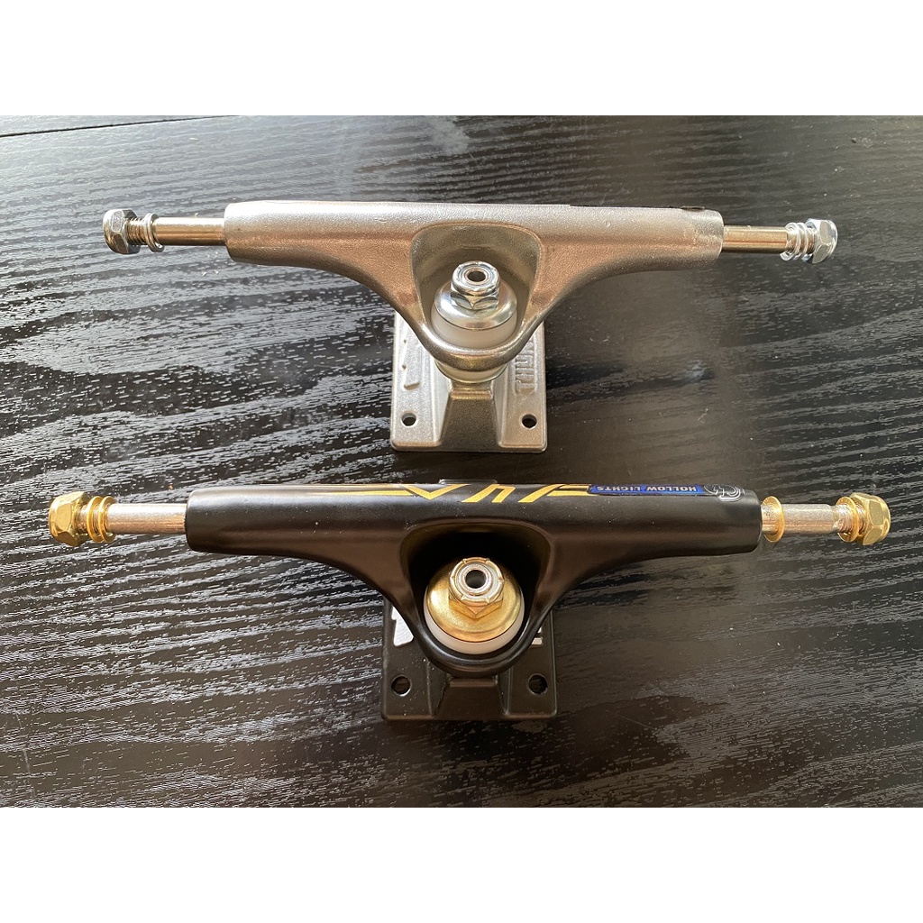 2pcs Truk skateboard hollow Ganda 148mm Warna silver / Hitam / Emas 8.25 &quot;