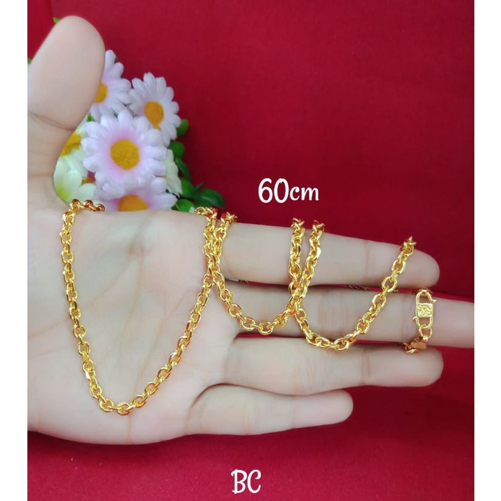 Kalung wanita emas muda kadar 35%