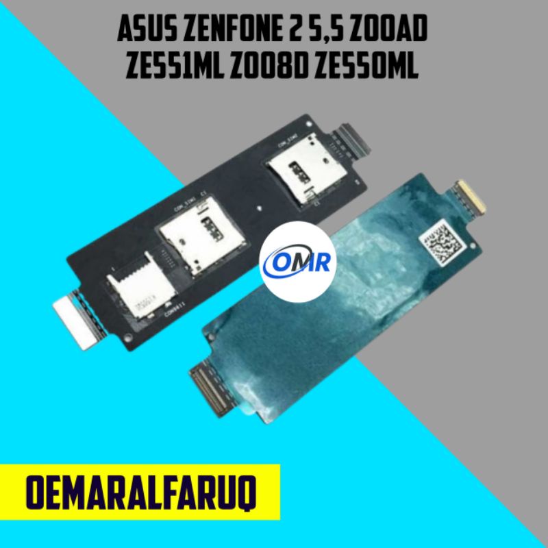 FLEXIBLE FLEXIBEL SIMCARD MEMORY ASUS ZENFONE 2 5,5 Z00AD ZE551ML Z008D ZE550ML ORIGINAL