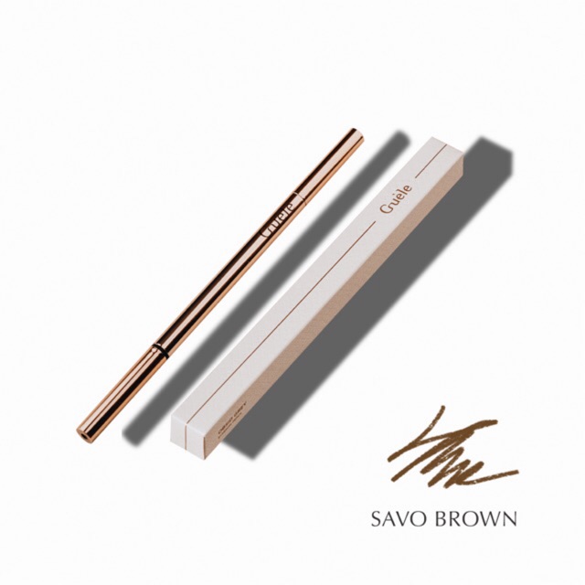 

Guèle Slim Eyebrow Pencil - Savo Brown