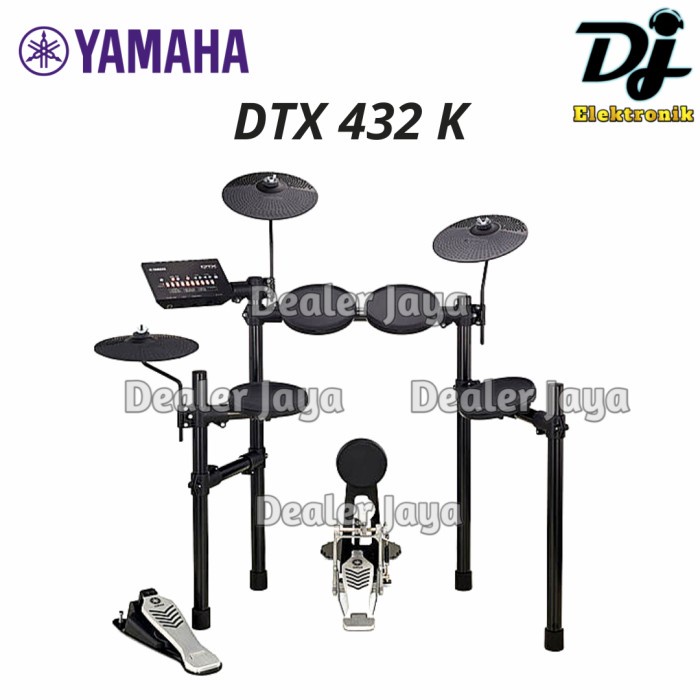 Jual Drum Elektrik Yamaha Dtx K Dtx K Dtx K Set Shopee Indonesia