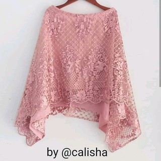 BLOUSE BRUKAT Top Blouse Brukat Baju Wanita Atasan Lengan BLOUSE BRUKAT Top Blouse Brukat Baju Wanita Atasan Lengan