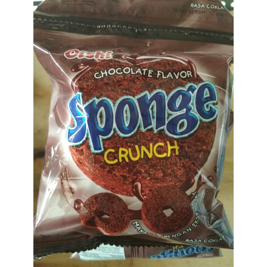 

Sponge Crunch Snack All Varian