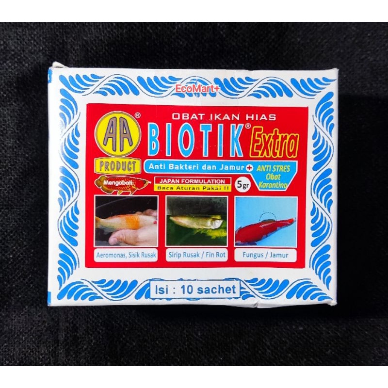 Obat Ikan Hias BIOTIK EXTRA - 5 gr 1 sachet