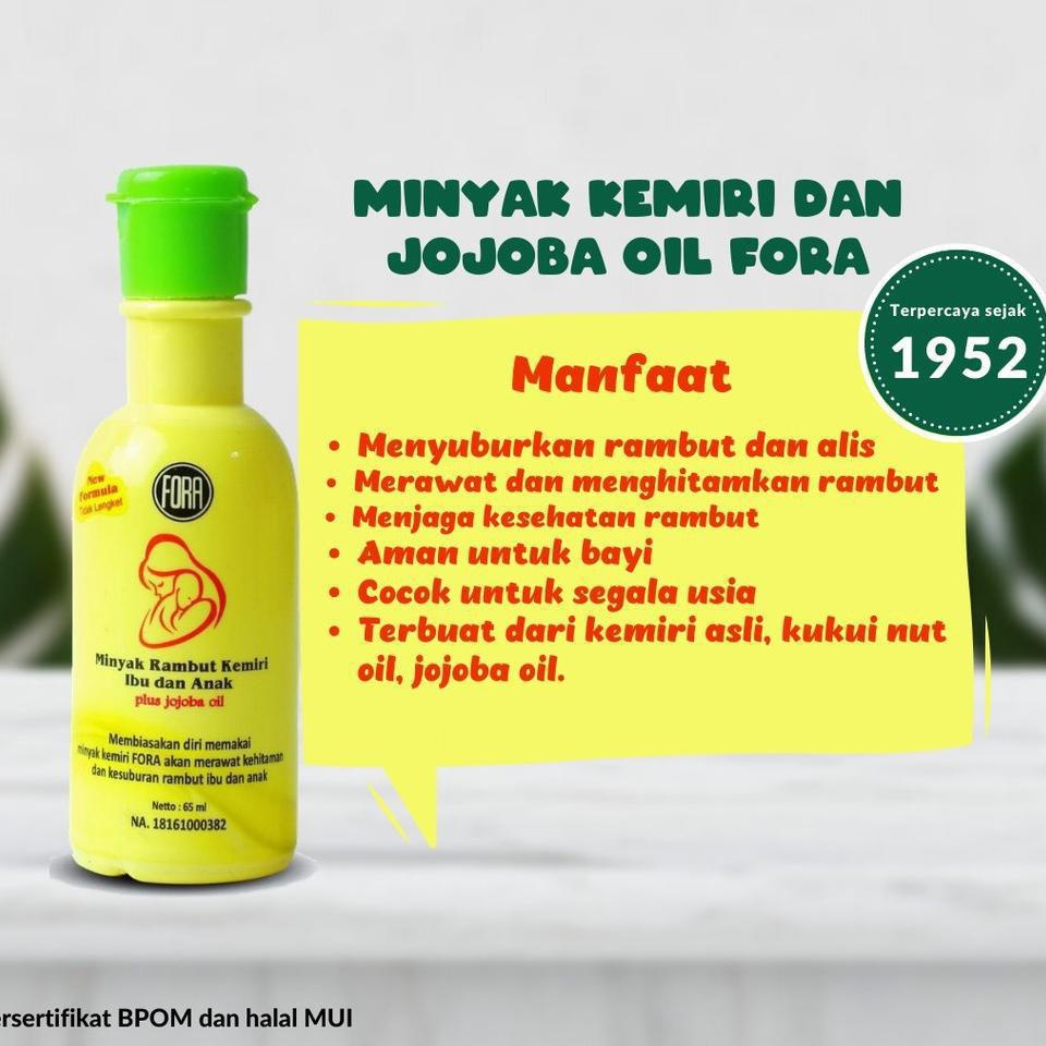FORA PENEBAL ALIS PENEBAL RAMBUT CANDLENUT OIL 100% PRODUK ORIGINAL